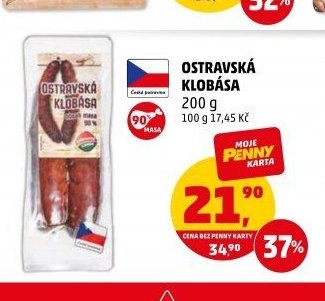 OSTRAVSKÁ KLOBÁSA