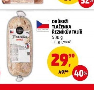 DRŮBEŽÍ TLAČENKA ŘEZNÍKŮV TALÍŘ