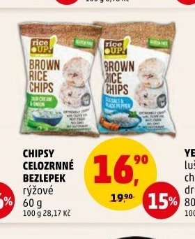 CHIPSY CELOZRNNÉ BEZLEPEK