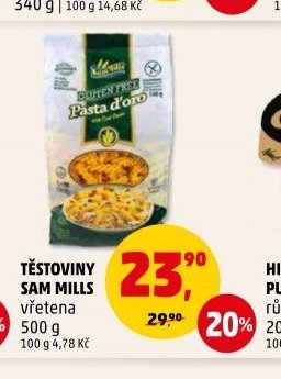 TĚSTOVINY SAM MILLS