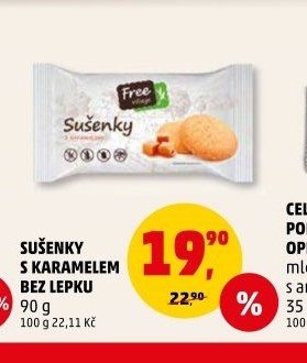 SUŠENKY S KARAMELEM BEZ LEPKU
