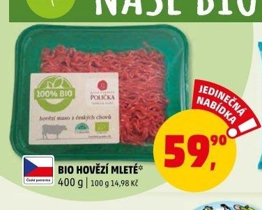 BIO HOVĚZÍ MLETÉ