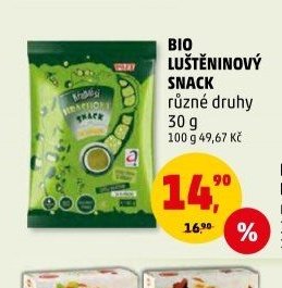 BIO LUŠTĚNINOVÝ SNACK