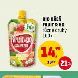 BIO DŘEŇ FRUIT & GO