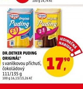 DR.OETKER PUDING ORIGINÁL