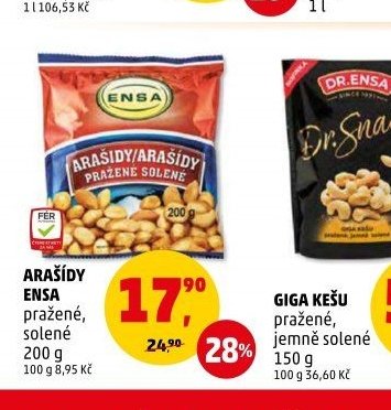 Arašídy Ensa