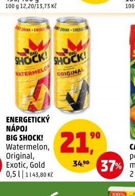 ENERGETICKÝ NÁPOJ BIG SHOCK!
