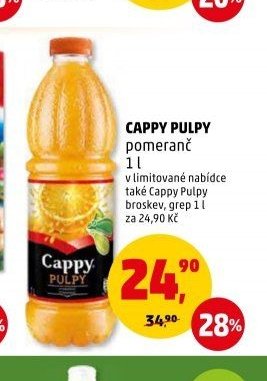 CAPPY PULPY pomeranč