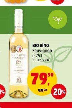 BIO VÍNO Sauvignon
