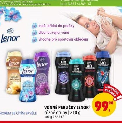 Lenor vonné perličky