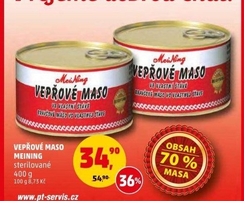 VEPŘOVÉ MASO MEINING