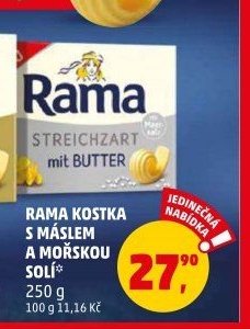 RAMA KOSTKA S MÁSLEM A MOŘSKOU SOLÍ