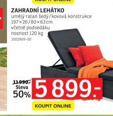 Zahradní lehátko