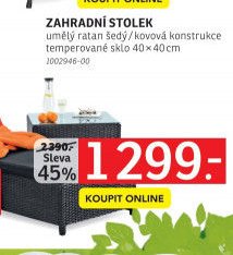 Zahradní stolek