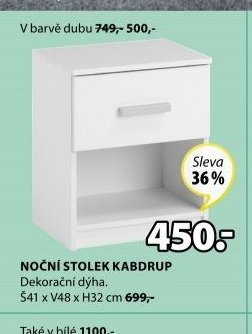 Noční stolek KABDRUP