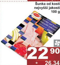 Šunka od kosti nejvyšší jakosti LE&amp