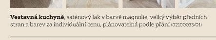 Vestavná kuchyně