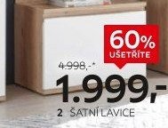 Šatní lavice