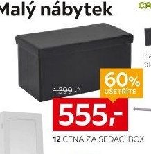 12 CENA ZA SEDACÍ BOX