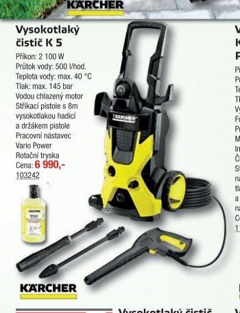 Vysokotlaký čistič K 5