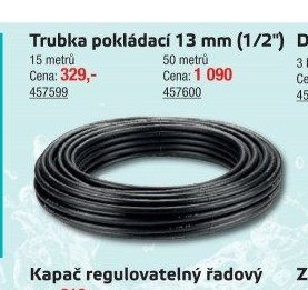 Trubka pokládací 13 mm (1/2