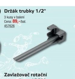Držák trubky 1/2