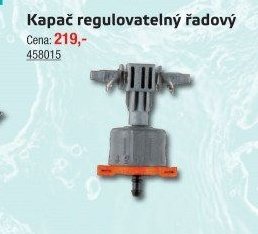 Kapač regulovatelný řadový