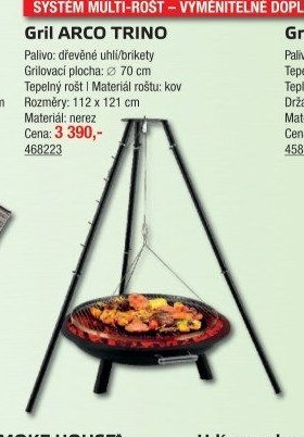 Gril ARCO TRINO - UNI HOBBY akcniletaky.com