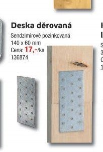 Deska děrovaná - UNI HOBBY akcniletaky.com