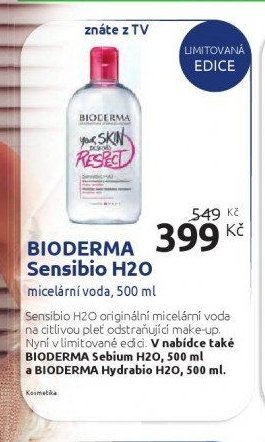 BIODERMA Sensibio H2O