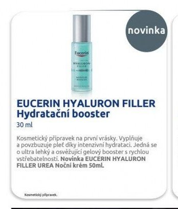 EUCERIN HYALURON FILLER Hydratační booster