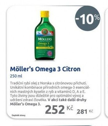 Möller's Omega 3 Citron