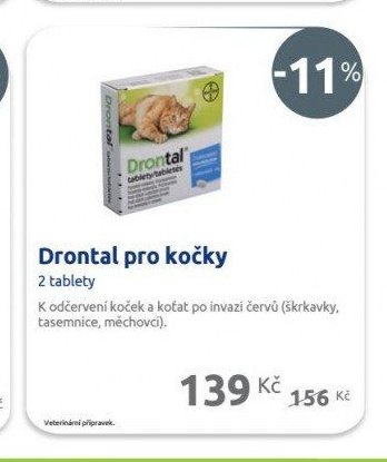 Drontal pro kočky