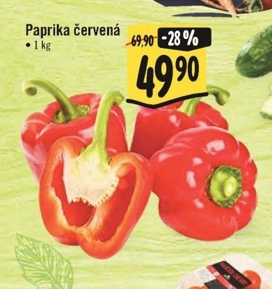 Paprika červená