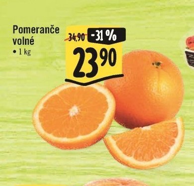 Pomeranče volné