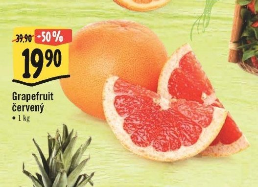 Grapefruit červený