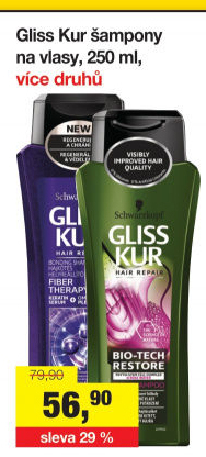 Šampon Gliss Kur Schwarzkopf