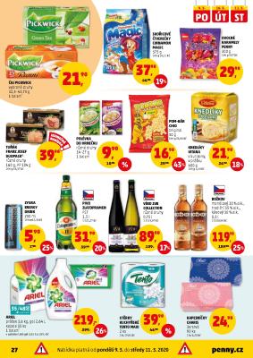 akční leták Penny Market 5.3.2020-11.3.2020