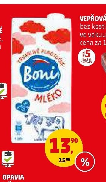MLÉKO TRVANLIVÉ