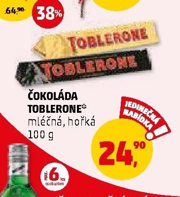 ČOKOLÁDA TOBLERONE