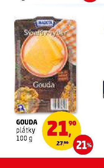 Gouda plátky 100 g