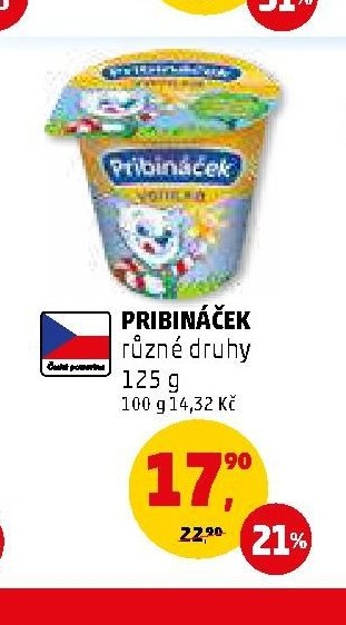Pribináček 125 g