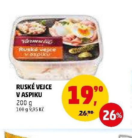 RUSKÉ VEJCE V ASPIKU