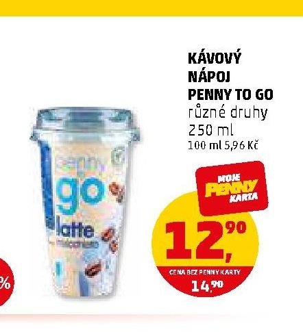 KÁVOVÝ NÁPOJ PENNY TO GO