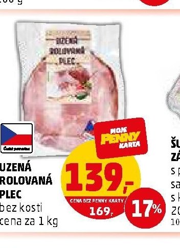 UZENÁ ROLOVANÁ PLEC