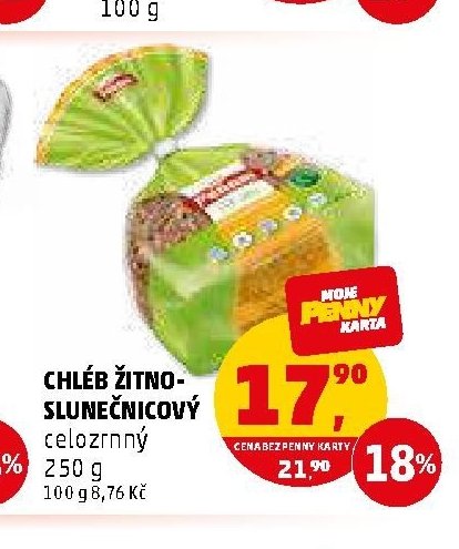 CHLÉB ŽITNO-SLUNEČNICOVÝ