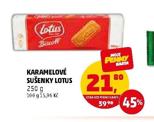 KARAMELOVÉ SUŠENKY LOTUS 250 g