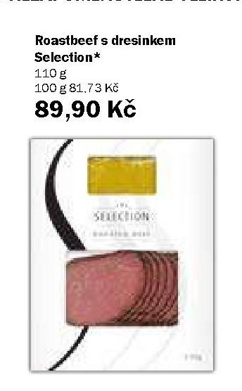 Roastbeef s dresinkem Selection