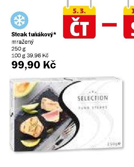 Steak tuňákový