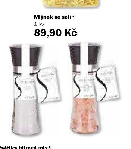 Mlýnek se solí